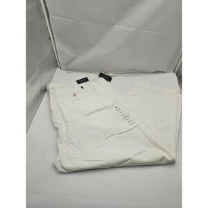 NEW Polo Ralph Lauren Men's Pant Stretch Chino Classic Fit Sz 52B X 30 White